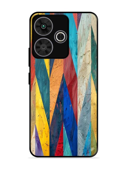 Abstract Tapestry Glossy Soft Edge Case for Poco M6 Plus (5G)