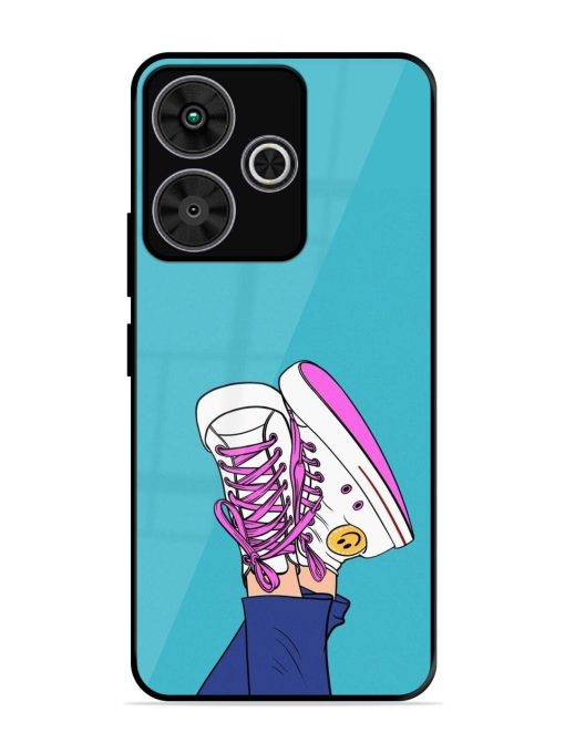 Kick Back And Chill Glossy Soft Edge Case for Poco M6 Plus (5G)