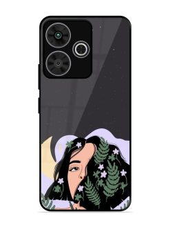 Lunar Lullaby Glossy Soft Edge Case for Poco M6 Plus (5G)