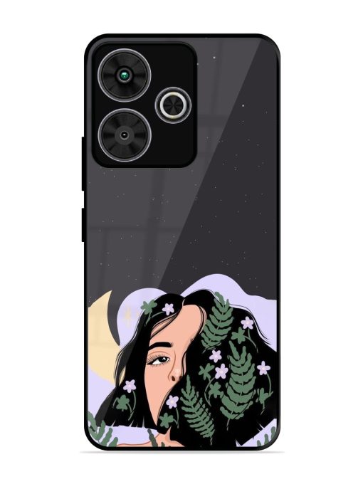 Lunar Lullaby Glossy Soft Edge Case for Poco M6 Plus (5G)
