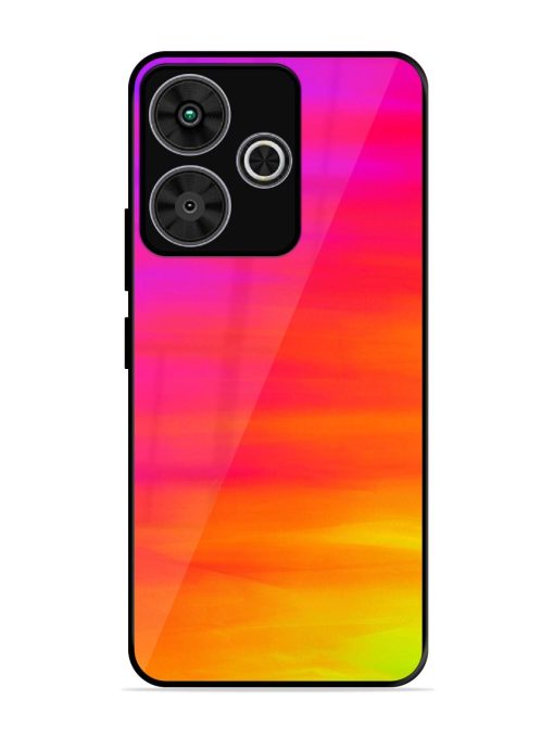 Neon Horizon Glossy Soft Edge Case for Poco M6 Plus (5G)