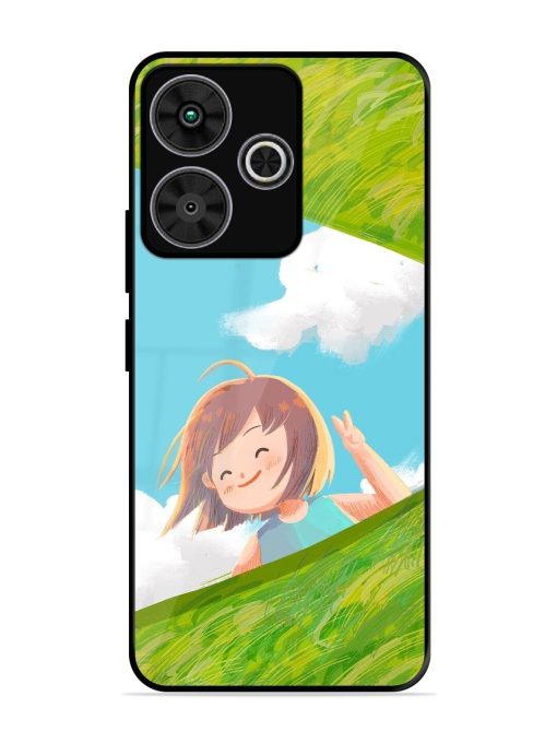 I'M On My Way Glossy Soft Edge Case for Poco M6 Plus (5G)
