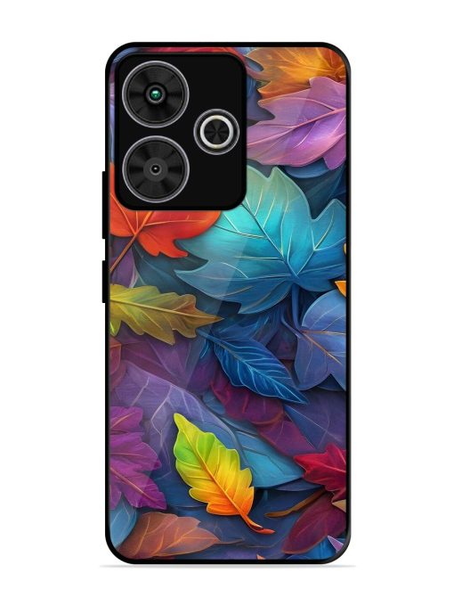 Autumn'S Embrace Glossy Soft Edge Case for Poco M6 Plus (5G)