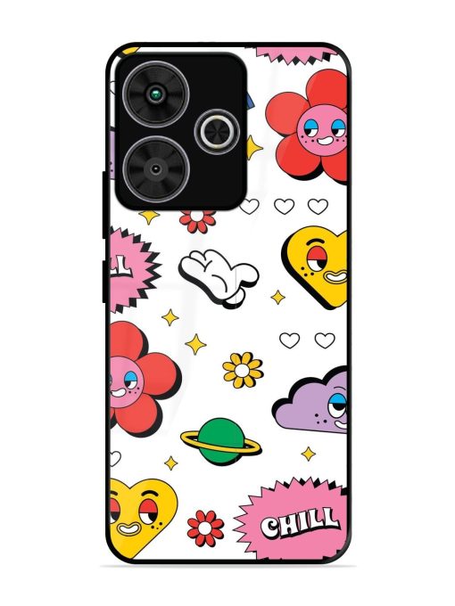 Whimsical Wonderland Glossy Soft Edge Case for Poco M6 Plus (5G)