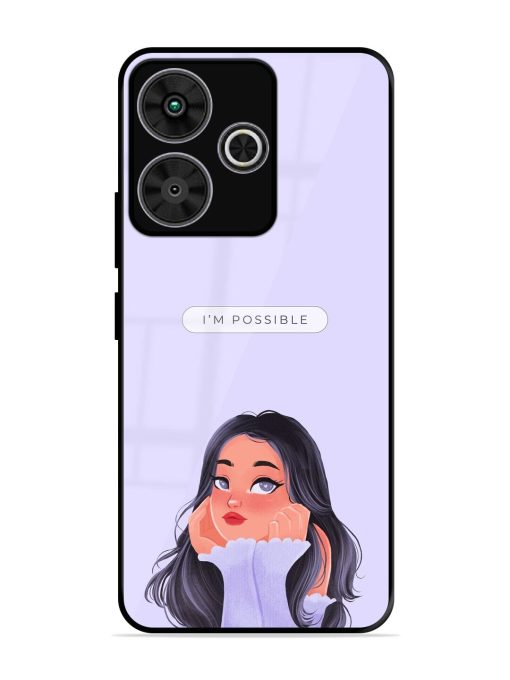 Im Possible Glossy Soft Edge Case for Poco M6 Plus (5G)