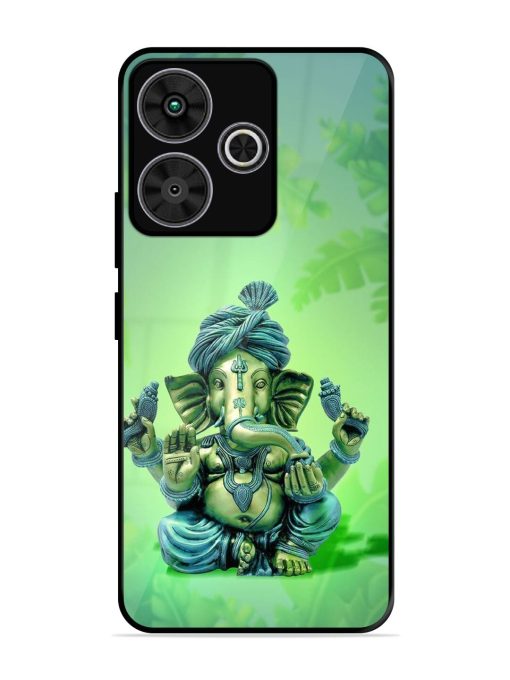 Ganesha, The Remover Of Obstacles Glossy Soft Edge Case for Poco M6 Plus (5G)