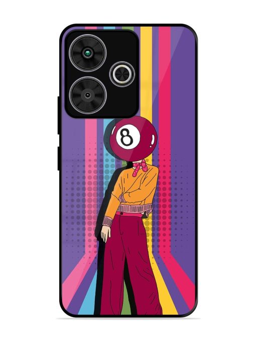 Eight Ball Fashionista Glossy Soft Edge Case for Poco M6 Plus (5G)