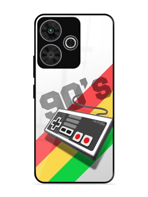 90S Nostalgia Glossy Soft Edge Case for Poco M6 Plus (5G)
