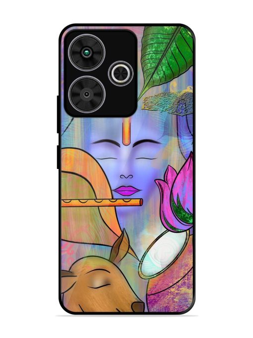 Divine Serenity Glossy Soft Edge Case for Poco M6 Plus (5G)