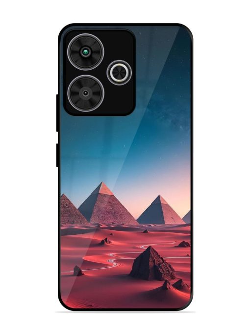 Ancient Wonders Sky Glossy Soft Edge Case for Poco M6 Plus (5G)