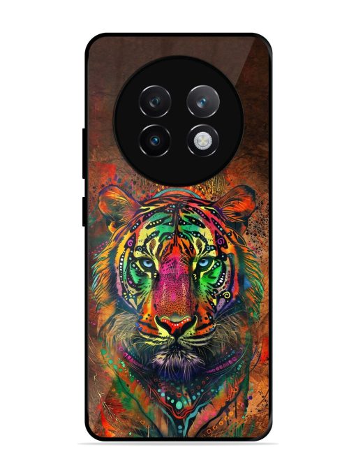 Cosmic Tiger Glossy Soft Edge Case for Realme 13 Plus (5G)