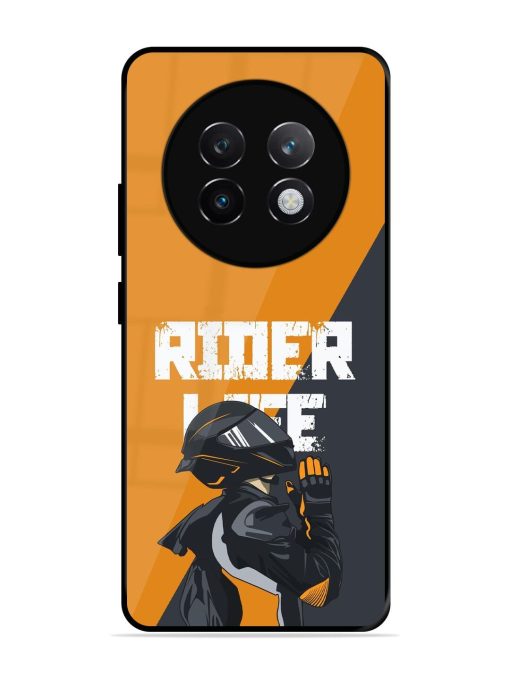 Ride Never Ends Glossy Soft Edge Case for Realme 13 Plus (5G)