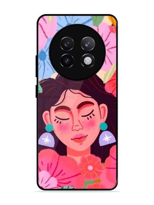 Blooming Serenity Glossy Soft Edge Case for Realme 13 Plus (5G)