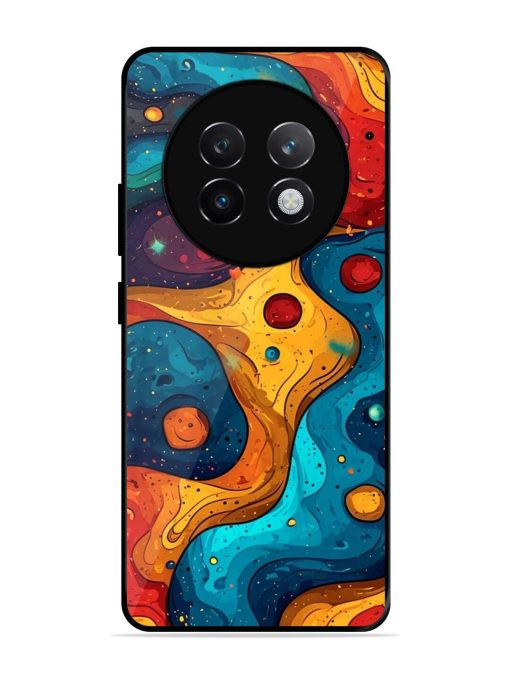 Cosmic Swirl Glossy Soft Edge Case for Realme 13 Plus (5G)