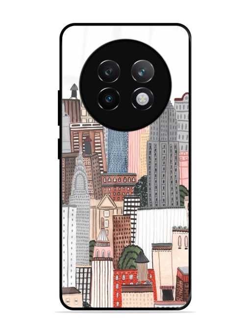 Cityscape Dreams Glossy Soft Edge Case for Realme 13 Plus (5G)