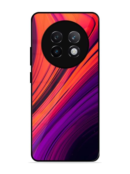 Crimson Curls Glossy Soft Edge Case for Realme 13 Plus (5G)