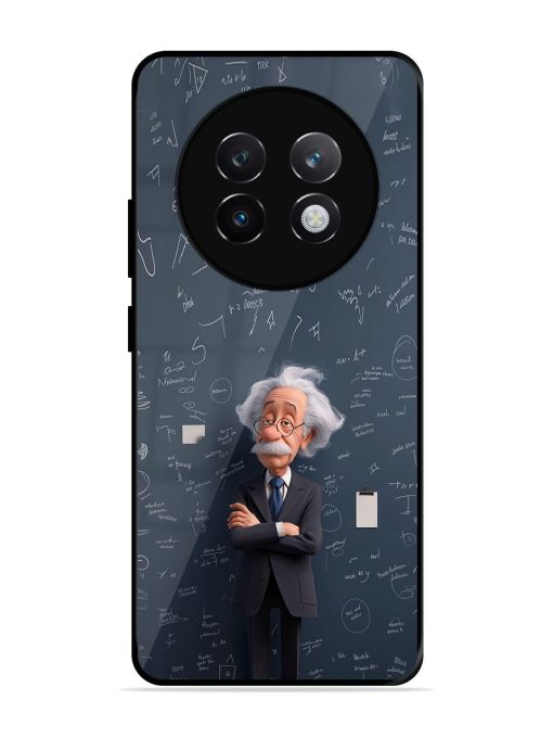 Albert Einstein Glossy Soft Edge Case for Realme 13 Plus (5G)
