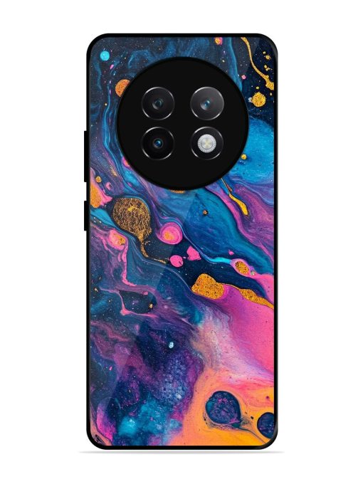 Cosmic Swirl Glossy Soft Edge Case for Realme 13 Plus (5G)