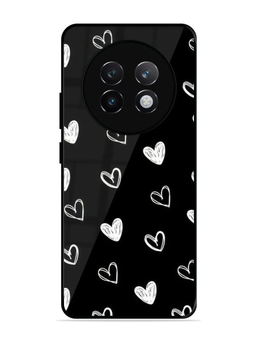 Scattered Hearts Glossy Soft Edge Case for Realme 13 Plus (5G)