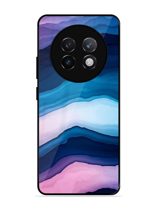 Oceanic Layers Glossy Soft Edge Case for Realme 13 Plus (5G)