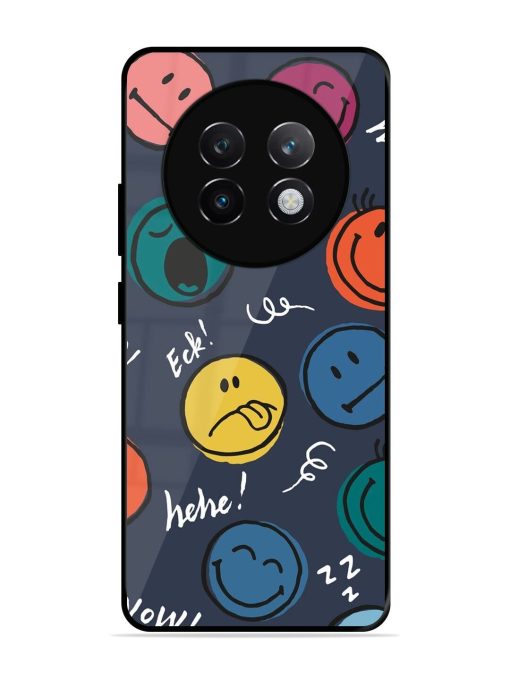 Emoticon Parade Glossy Soft Edge Case for Realme 13 Plus (5G)