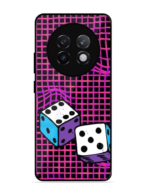 Glitched Dice Glossy Soft Edge Case for Realme 13 Plus (5G)