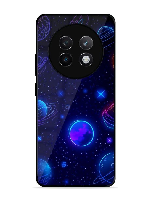 Neon Cosmos Glossy Soft Edge Case for Realme 13 Plus (5G)