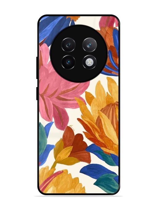 Blooming Tapestry Glossy Soft Edge Case for Realme 13 Plus (5G)