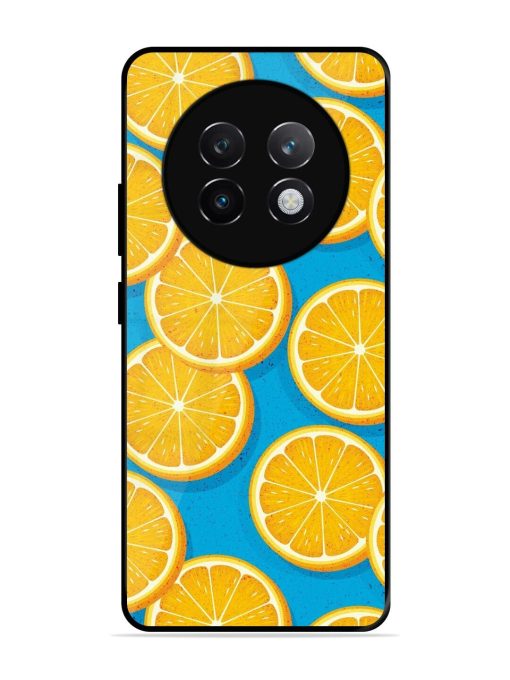 Citrus Symphony Glossy Soft Edge Case for Realme 13 Plus (5G)