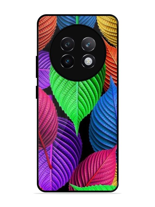 Rainbow Leaf Symphony Glossy Soft Edge Case for Realme 13 Plus (5G)