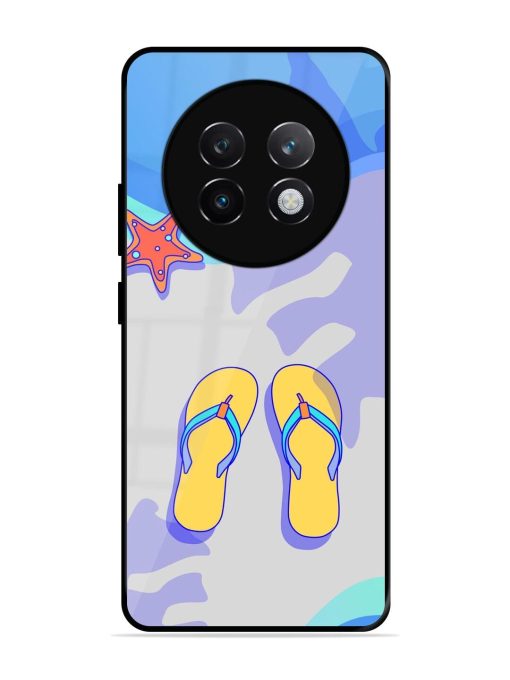 Sandy Toes And Salty Seas Glossy Soft Edge Case for Realme 13 Plus (5G)