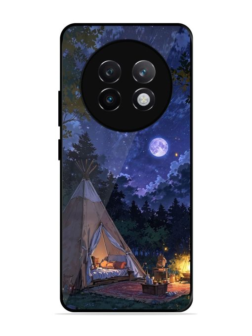 Moonlight Camping Glossy Soft Edge Case for Realme 13 Plus (5G)