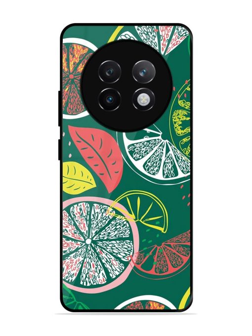 Citrus Symphony Glossy Soft Edge Case for Realme 13 Plus (5G)