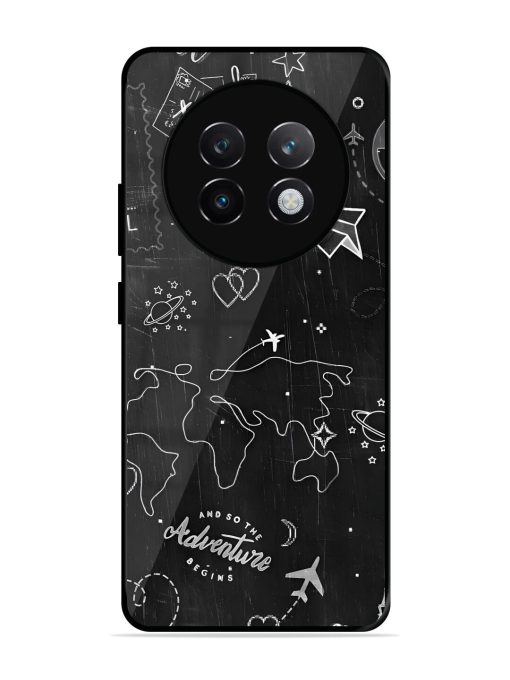 Wanderlust Sketchbook Glossy Soft Edge Case for Realme 13 Plus (5G)