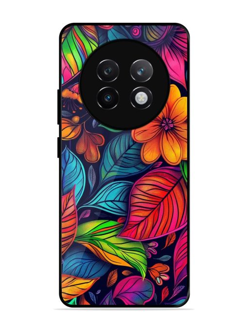 Rainbow Of Blooms Glossy Soft Edge Case for Realme 13 Plus (5G)