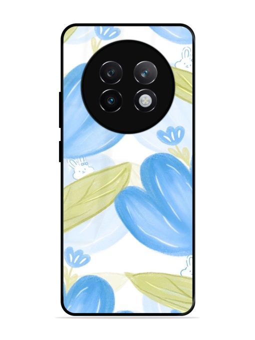 Bunny'S Blue Garden Glossy Soft Edge Case for Realme 13 Plus (5G)