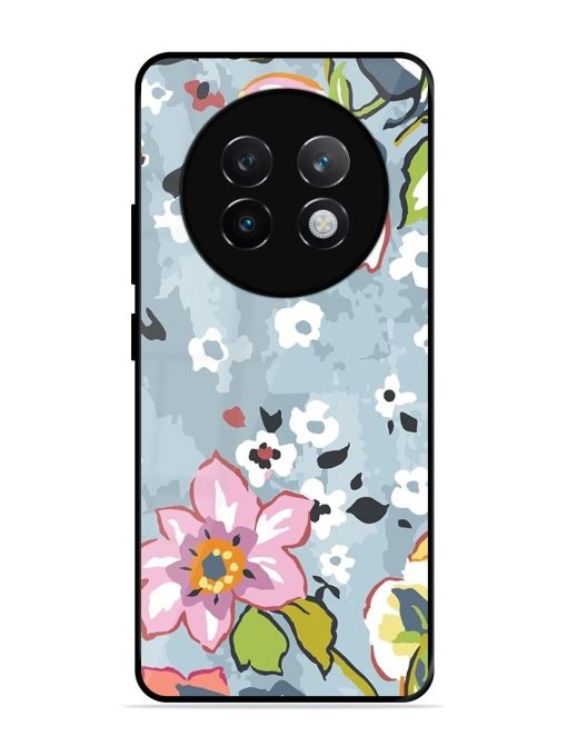 Floral Fantasy Glossy Soft Edge Case for Realme 13 Plus (5G)