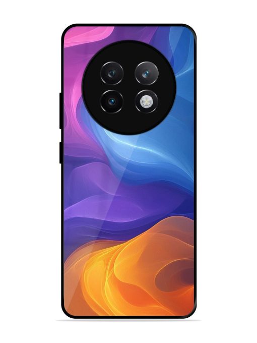 Cosmic Currents Glossy Soft Edge Case for Realme 13 Plus (5G)