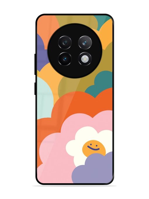 Happy Flower Power Glossy Soft Edge Case for Realme 13 Plus (5G)