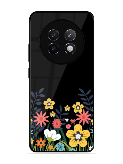 Floral Night Sky Glossy Soft Edge Case for Realme 13 Plus (5G)