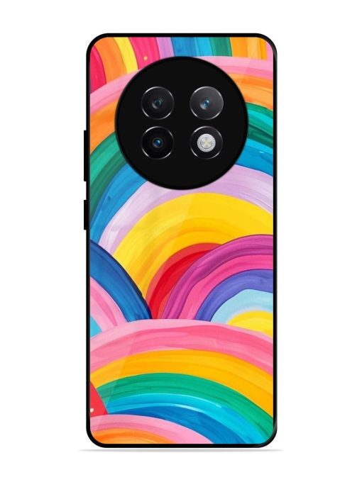 Rainbow Cascade Glossy Soft Edge Case for Realme 13 Plus (5G)