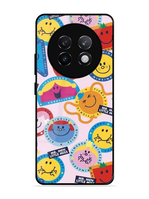 Whimsical Mr. Men & Little Miss Glossy Soft Edge Case for Realme 13 Plus (5G)