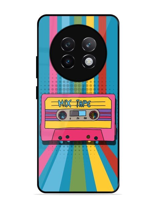 Retro Cassette Tapes Glossy Soft Edge Case for Realme 13 Plus (5G)