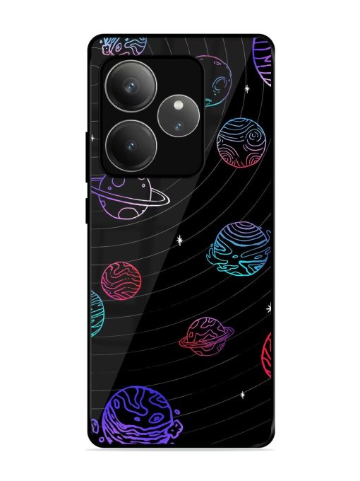 Cosmic Ballet Glossy Soft Edge Case for Realme Gt 6