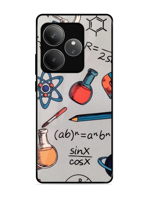 Science Doodle Glossy Soft Edge Case for Realme Gt 6