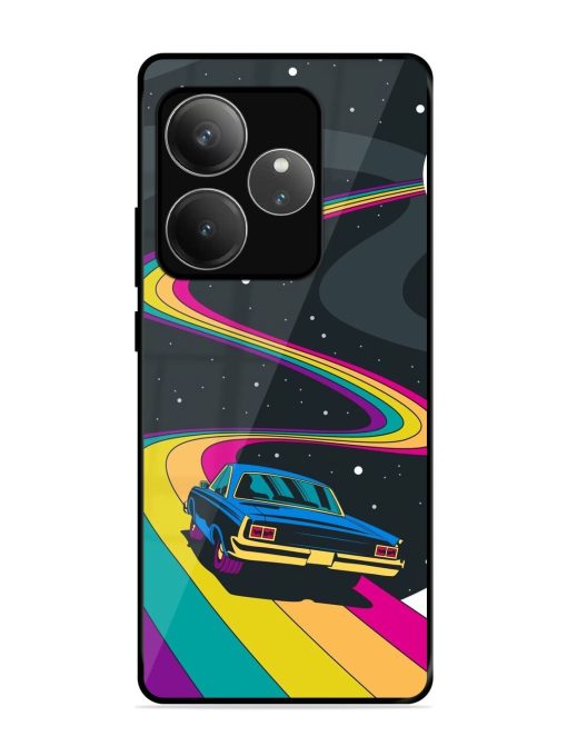 Rainbow Road Glossy Soft Edge Case for Realme Gt 6