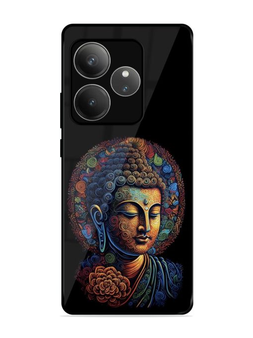 Stained Glass Serenity Glossy Soft Edge Case for Realme Gt 6