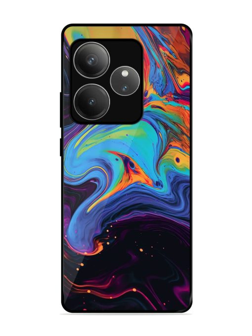 Liquid Dreamscape Glossy Soft Edge Case for Realme Gt 6