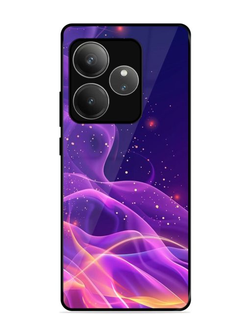 Cosmic Currents Glossy Soft Edge Case for Realme Gt 6