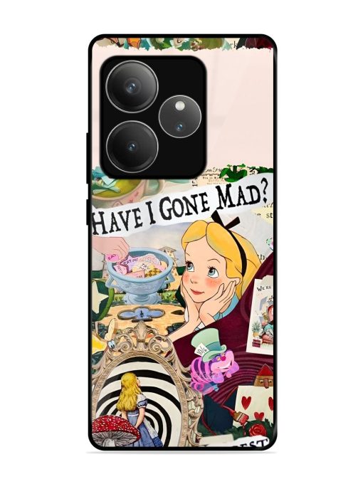 Mad Hatter'S Collage Glossy Soft Edge Case for Realme Gt 6